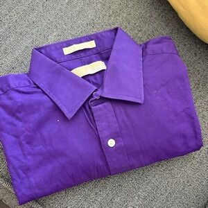 MICHAEL Michael Kors Rich Purple Dress Shirt